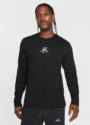 Чоловіча футболка з довгим рукавом nike m nk dri hj3601-010