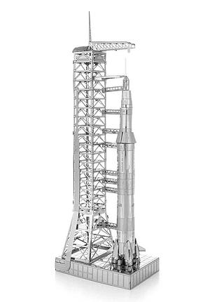 Металевий 3d конструктор "apollo saturn v", metal earth, mms167