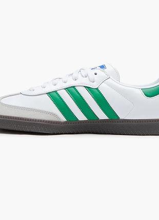 Кросівки жіночі adidas samba og white & green white ig1024
