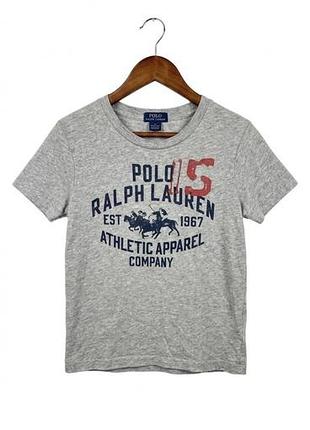 Дитяча футболка polo ralph lauren 6 років оригінал сіра