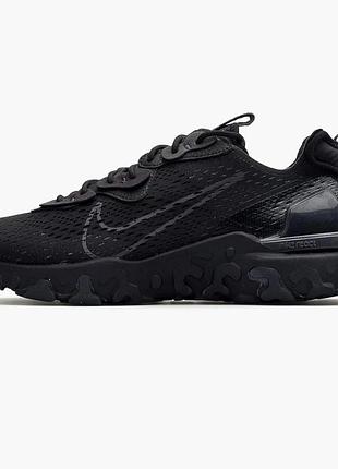 Кросівки чоловічі nike react vision black cd4373-004