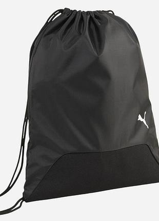 Рюкзак puma teamgoal gym sack 16l черный уни 47x39 см