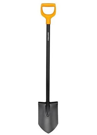 Лопата штикова fiskars solid 1066716