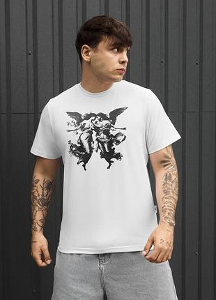 Мужская футболка staff arts белого цвета