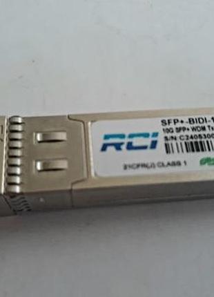 Оптичний модуль sfp+-bidi-13-40d (10g, 40km, lc, tx 1330nm) rci