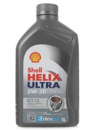 Моторное масло shell helix ultra ect c3 5w30, 1л shell 600031888
