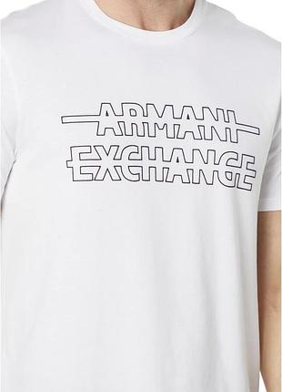 Нова футболка armani exchange xxl strikethrough logo