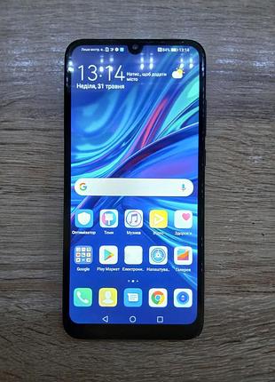Б/у смартфон huawei p smart 2019 3/64gb, 6.21", 4g lte, nfc, рабочее состояние
