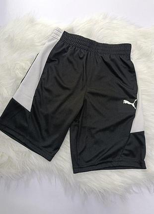 Шорты для мальчика puma xs/s черные 5-6 лет