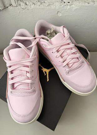 Кросівки дитячі air jordan flight court gs pink