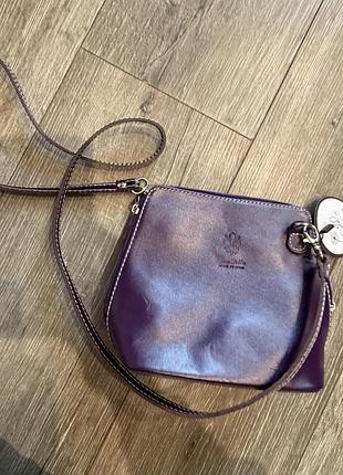 Шкіряна сумка, клатч, bag через плече,