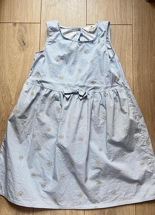 Неймовірно гарна та стильна дитяча сукня 👗 h&m 9-10р коттон бавовна