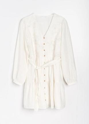 Стильное платье-рубашка под пояс 
нове без бірки