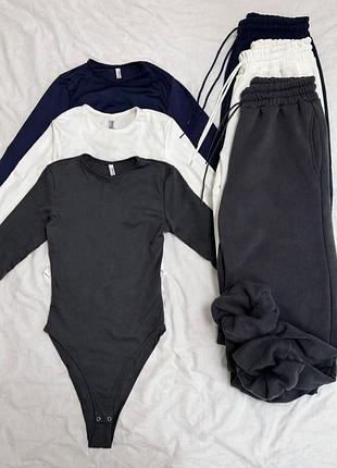 Костюм : боді + джогери