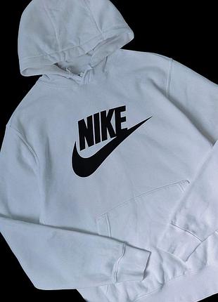 Худи белое nike 4