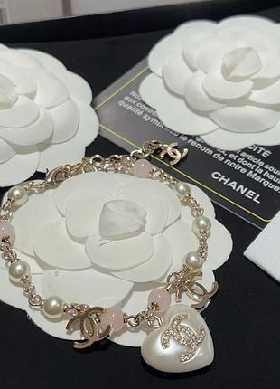 Браслет шанель chanel бижутерный