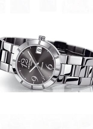 Certina ds stella titanium ladies quartz watch жіночий швейцарський наручний годинник сертіна швейцарія на подарунок дружині подарунок дівчині