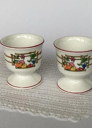 Пашотницы пашотница подставка под яйцо villeroy &amp; boch mon jardin. фарфор, люксембюрг.