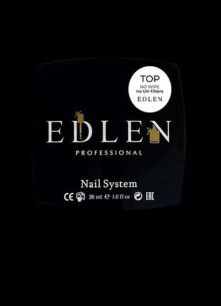 Edlen топ без липкої кулі top non wipe" uv-filters" 30 мл