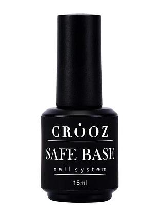Crooz база для гель лака safe base 15 мл