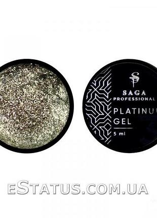Saga professional гель для дизайну platinum paint №03 5 мл , шт
