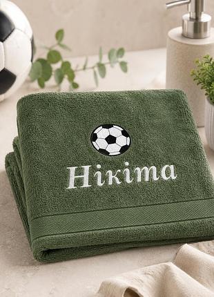 ⚽ ім'яні рушники для футбольної команди — будь-які імена, номери та кольори під замовлення для лазні