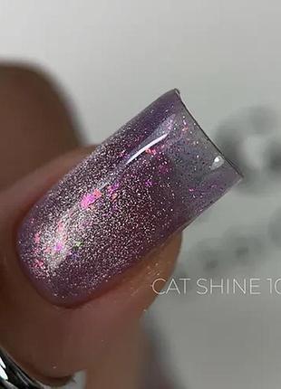 Saga professional гель лак кошачий глаз shine no10 10 мл, шт