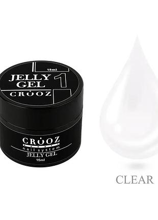 Crooz гель для наращивания jelly gel no01 30 мл