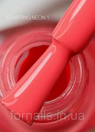 Saga professional лак для стемпинга neon stamping 8 мл no01 розовый, шт