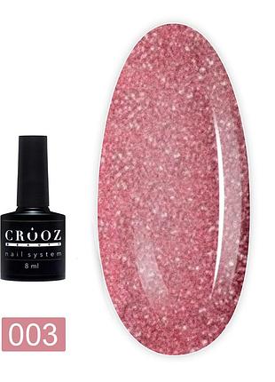 Crooz светоотражающий гель лак crystal gel polish no03 8 мл