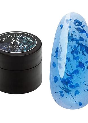 Гель для наращивания и дизайна flower gel no08 5 г