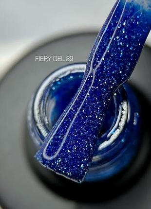 Saga professional світловідбивний гель лак fiery gel №39 9 мл, шт
