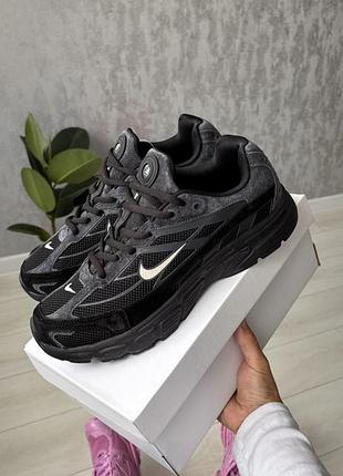 Nike initiator black/grey большие размеры 47-49