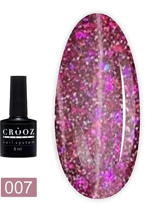 Crooz светоотражающий гель лак crystal gel polish no07 8 мл