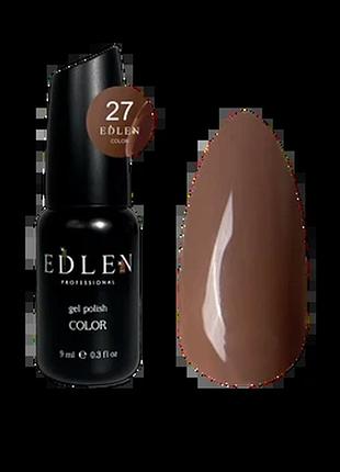 Edlen гель лак color №027 9 мл, шт