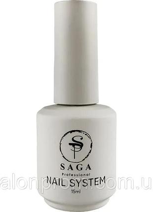 Saga professional закрепитель для гель лака top без липкого слоя expert 15 мл, шт