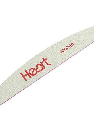 Heart пилочка для ногтей half 100/180