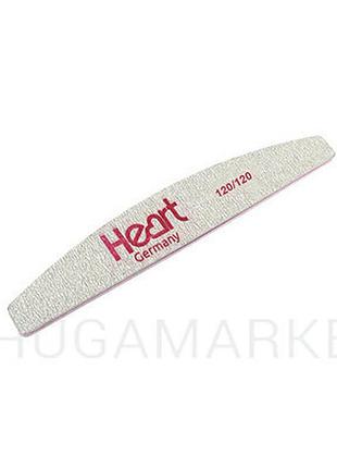 Heart пилочка для ногтей half 120/120
