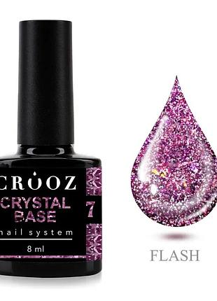 Crooz світловідбивна база crystal base №07 8 мл