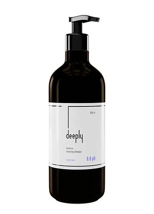 Шампунь глибокого очищення deeply hardcore cleansing shampoo жорсткий 8.0 ph