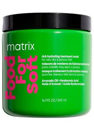 Маска для інтенсивного живлення та зволоження волосся rich hydrating treatment фото маска для інтенсивного живлення та зволоження