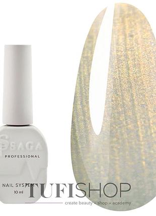 Saga professional гель лак silk cat №04 10 мл, шт