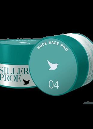 Siller камуфлирующая цветная база base nude pro no4 30 мл, шт