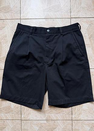 Шорты nike golf dri-fit shorts men size 32 black performance chino casual golf y2k