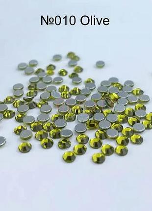 Стразы стеклянные ss5 no010 (1440 шт) olive, шт