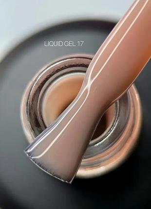 Saga professional гель для нарощування liquid gel №17 15 мл, шт