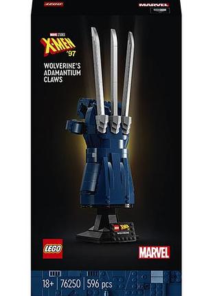 Lego marvel super heroes адамантові кігті росомахи 596 деталей (76250)