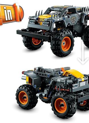 Lego technic monster jam max-d 230 деталей (42119) 8