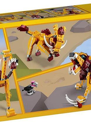 Lego creator лев 224 детали (31112) 3