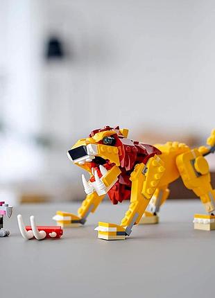 Lego creator лев 224 детали (31112) 8